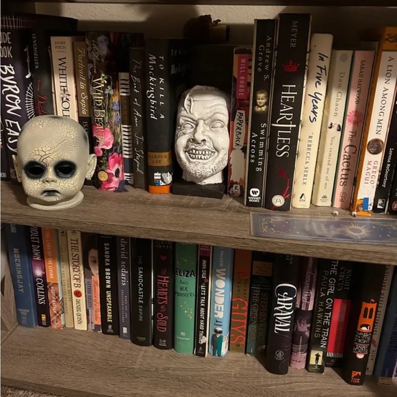 🆕 “Here’s Johnny” Sculptured Head, Resin Tabletop Decoration Bookshelf Film - Picture 9 of 11